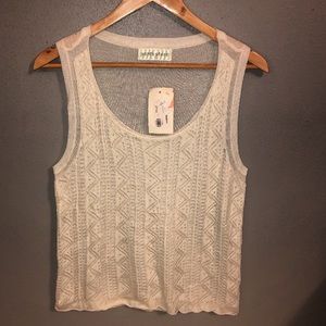 Pants store white tank